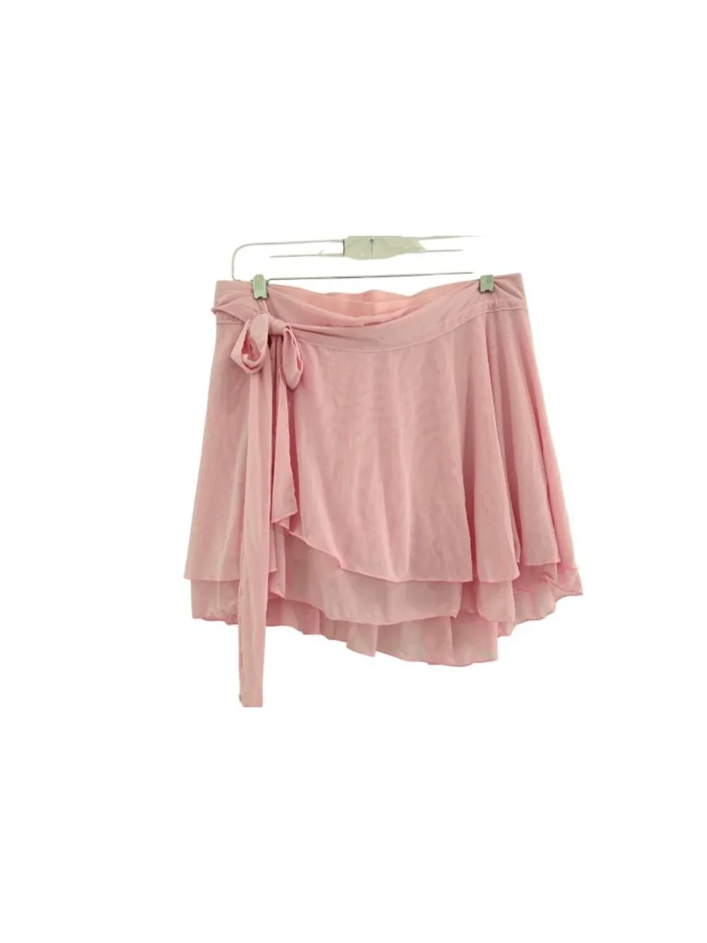 NWT Blogilates Dance Studio Wrap Skort Sz XL Pink Balletcore Activewear Layered - Picture 2 of 7